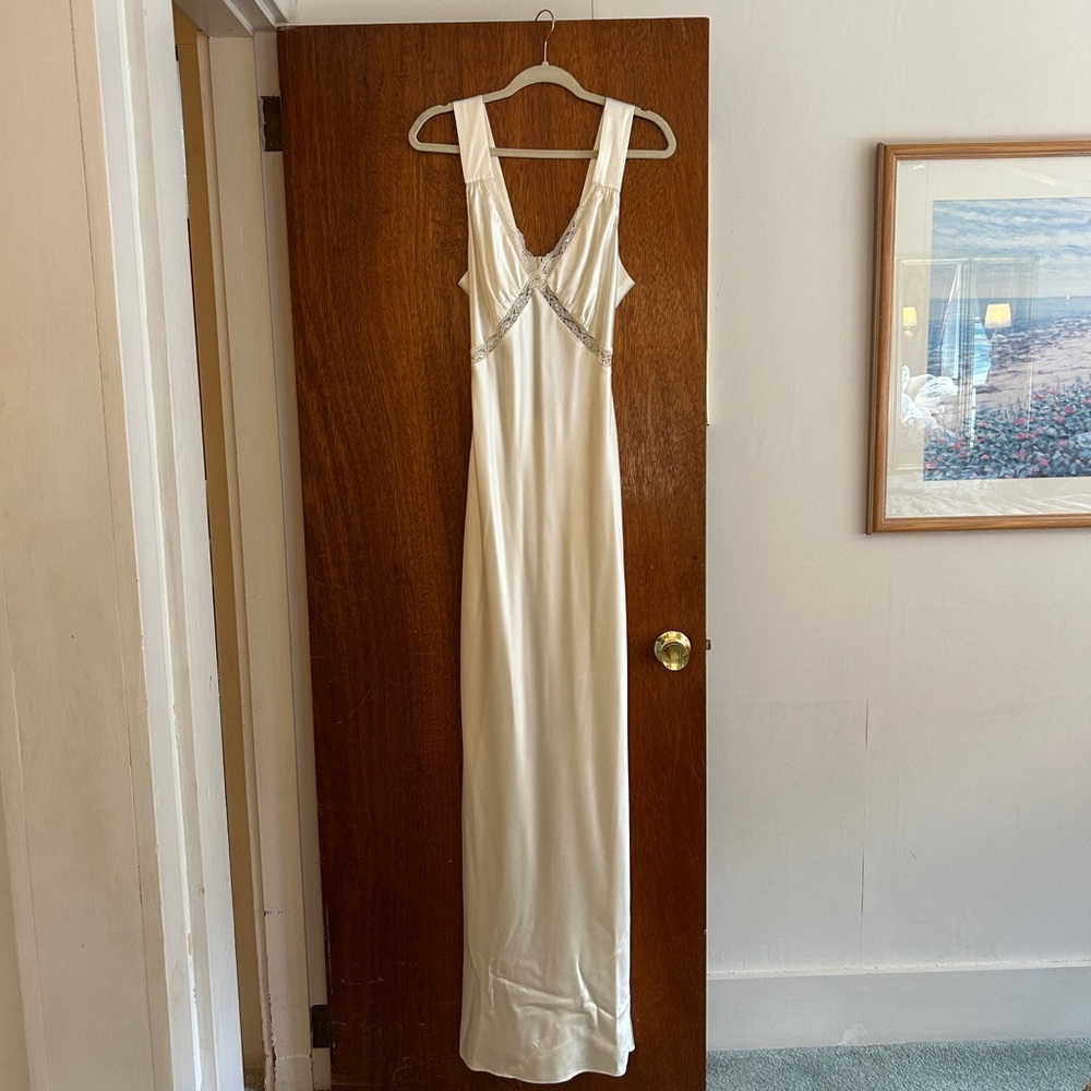 Reformation chania silk dress size S
